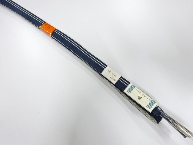 JAPANESE KIMONO / UNUSED KOREI HAND-TIED OBIJIME